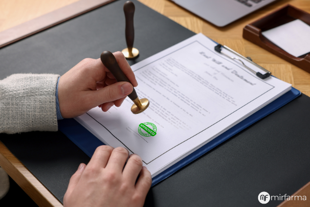 Verifying a supplement manufacturer's certifications checklist